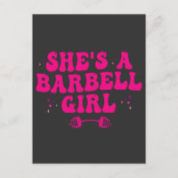 Sie ist ein Girl Fitness Gym Sport Geschenk