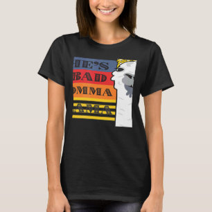 Sie ist ein schlechter Momma Llama für weibliches  T-Shirt