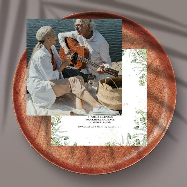 Sie ist ein überraschender 50. Hochzeitstag Einladung (Von Creator hochgeladen)