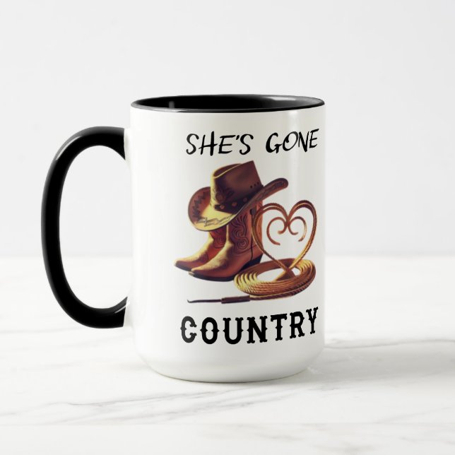 Sie ist ein verschollenes Land Tasse (Links)