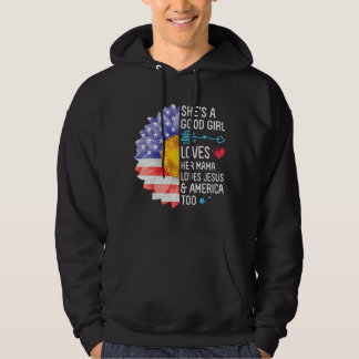 Sie ist eine gute Liebe ihrer Mama-Lieben Jesus un Hoodie