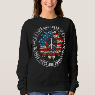 Sie ist eine gute Liebe ihrer Mama-Lieben Jesus un Sweatshirt