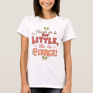Sie ist eine kämpferische feministische literarisc T-Shirt