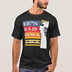 Sie ist eine schlechte Momma Lama für Frauen Tier  T-Shirt