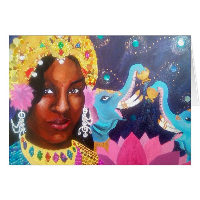 Sie ist eine Tausend-Names-Notecard (Vorderseite (Horizontal))