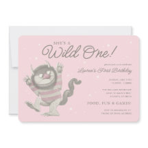 Sie ist eine Wilde | Pinker erster Geburtstag
