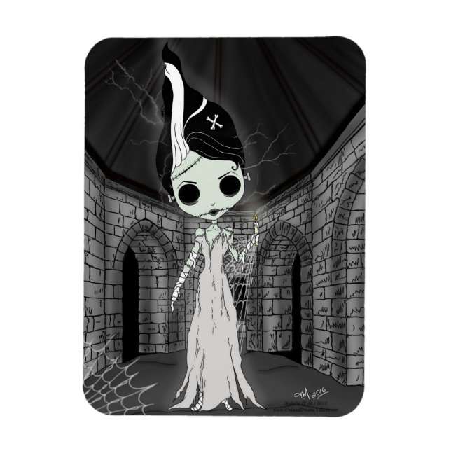 Sie ist elektrisierend! magnet (Vertikal)