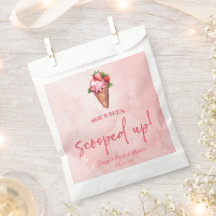 Sie ist erschossen! Eiscreme-Brautparty