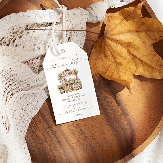 Sie ist frisch vom Brautparty des Marktfalles Geschenkanhänger (Von Creator hochgeladen)