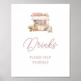 Sie ist frisch vom Brautparty. Poster