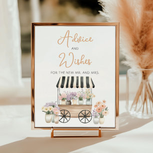 Sie ist frisch vom Markt beraten und wünscht Poster