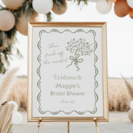 Sie ist frisch vom Markt-Bridal-Willkommen Poster