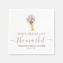 Sie ist frisch vom Markt Tulpen-Junggesellinnenabs