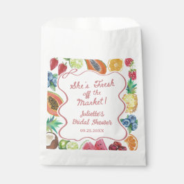 Sie ist frisch vom Obst-Brautparty Geschenktütchen