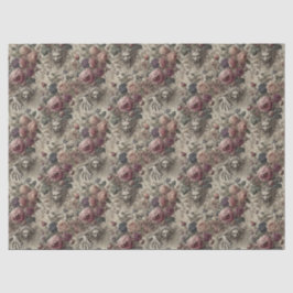 Sie ist Got Claws - Gothic Floral Seidenpapier