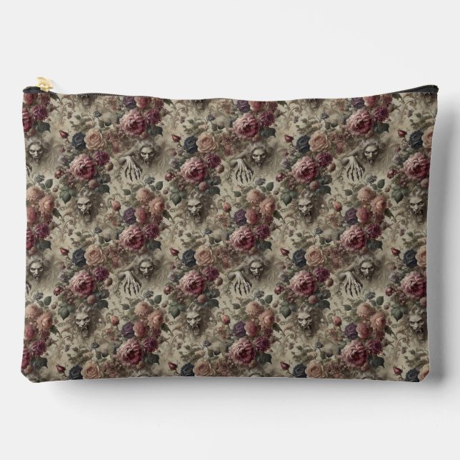 Sie ist Got Claws - Gothic Viktorianisch Delirium Zubehörtasche (Vorderseite)