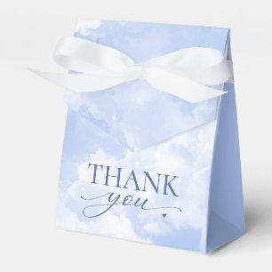 Sie ist himmelblau dankeschön geschenkschachtel
