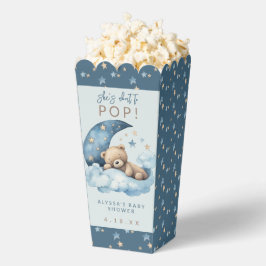 Sie ist im Begriff, Pop-Kinderdusche zu machen Geschenkschachtel