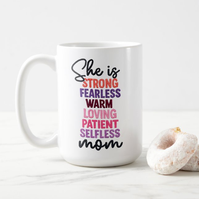 *Sie ist Mama Kaffeetasse (Mit Donut)