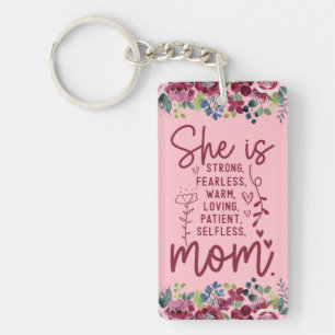 Sie ist Mama Muttertag Schlüsselanhänger