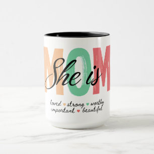 Sie ist Mama-Tasse Tasse