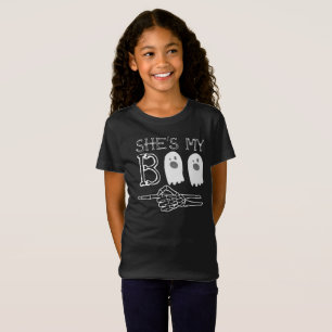 Sie ist mein Boo-Paar-Liebe-Verhältnis Halloween T-Shirt