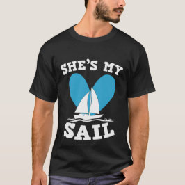 Sie ist mein Schneckentag Cruise Valentine's Day 2 T-Shirt