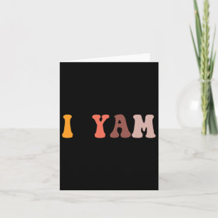 Sie ist mein süßer Kartoffel Ich Yam Paare Valenti Karte