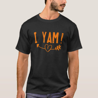 Sie ist mein süßes Potato I Yam Paare Funny Thanks T-Shirt