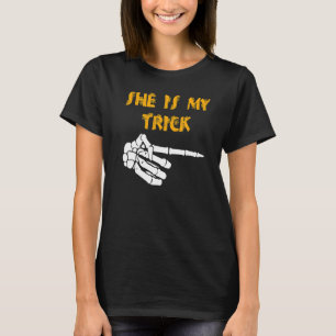 Sie ist mein Trick, er ist mein Leckerli Süße pass T-Shirt