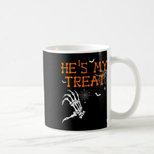 Sie ist mein Trick, er ist meine Leckerei Hallowee Kaffeetasse