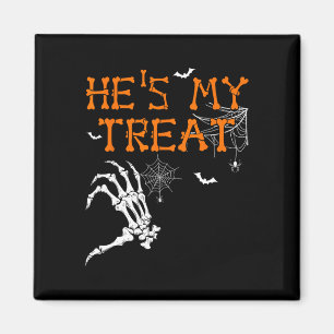 Sie ist mein Trick, er ist meine Leckerei Hallowee Magnet