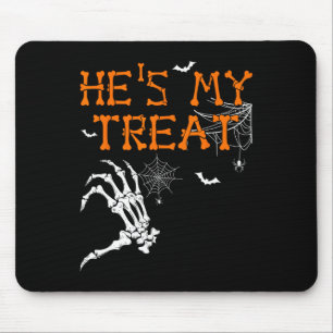 Sie ist mein Trick, er ist meine Leckerei Hallowee Mousepad