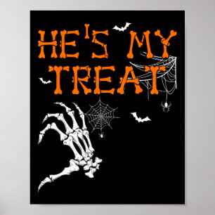 Sie ist mein Trick, er ist meine Leckerei Hallowee Poster