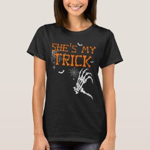 Sie ist mein Trick Hes ist meine Leckerei Hallowee T-Shirt