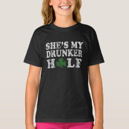 Sie ist meine Betrunkeneren halb St. Patrick's Day T-Shirt