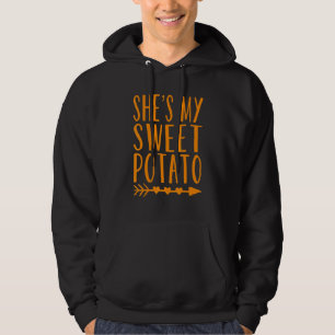 Sie ist meine süße Kartoffel, ich bin ein Paar, di Hoodie