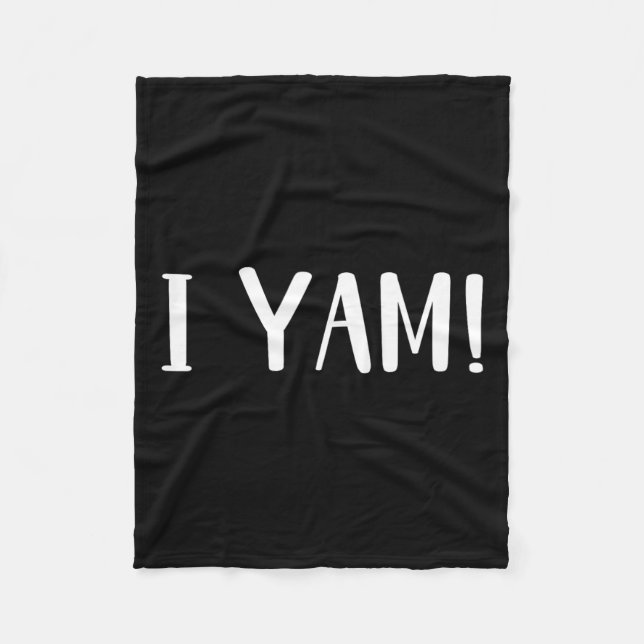 Sie ist meine süße Kartoffel, ich bin Paare, die ü Fleecedecke (Vorderseite)