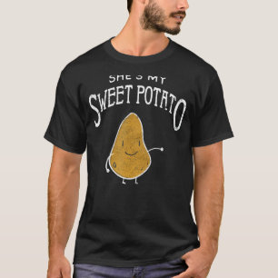 Sie ist meine süße Kartoffel, ich bin Set Paare, d T-Shirt