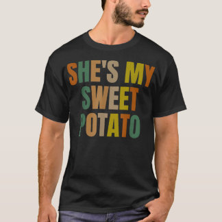 Sie ist meine süße Potato I YAM Couple Matching Co T-Shirt