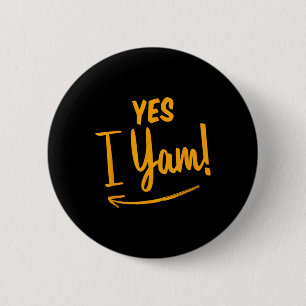 Sie ist meine süße Potato I Yam Matching Couple Da Button