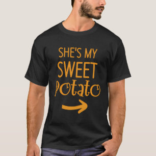 Sie ist meine süße Potato. Ich bin ein Paar Matchi T-Shirt
