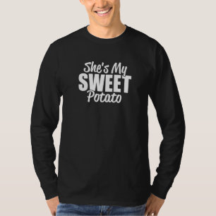 Sie ist meine süße Potato Niedlichen Paare, die Da T-Shirt