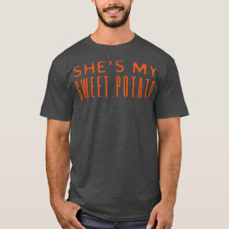 Sie ist meine Süßkartoffel ich Yam T-Shirt