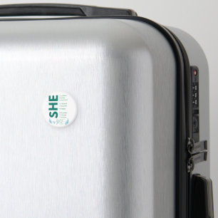 SIE Ist Mich Inspirierende Frauenermächtigung Swea Magnet