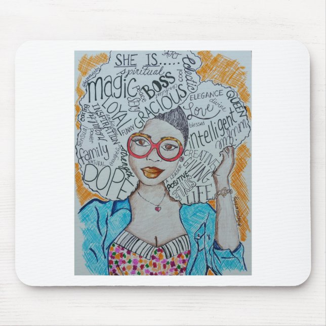 Sie ist… mousepad (Vorne)