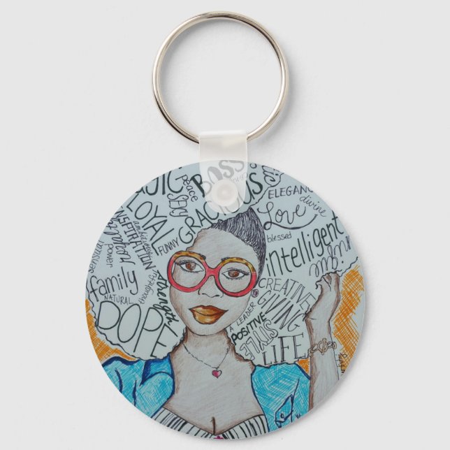 Sie ist... schlüsselanhänger (Vorderseite)