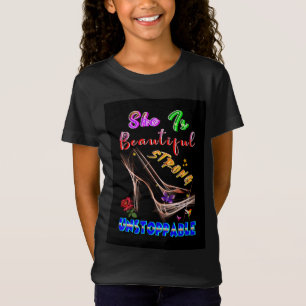 Sie ist schön stark unaufhaltsam T-Shirt