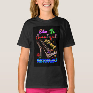 Sie ist schön stark unaufhaltsam T-Shirt