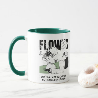 Sie ist spät geblockt, aber noch schön tasse